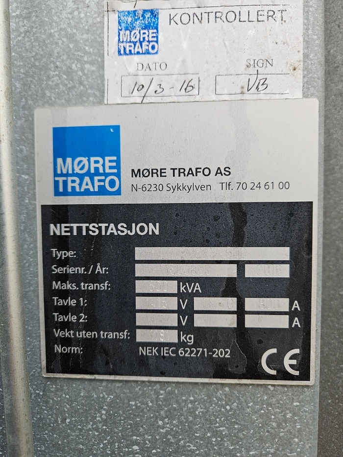 1600828 / Møre Trafo Flex 3