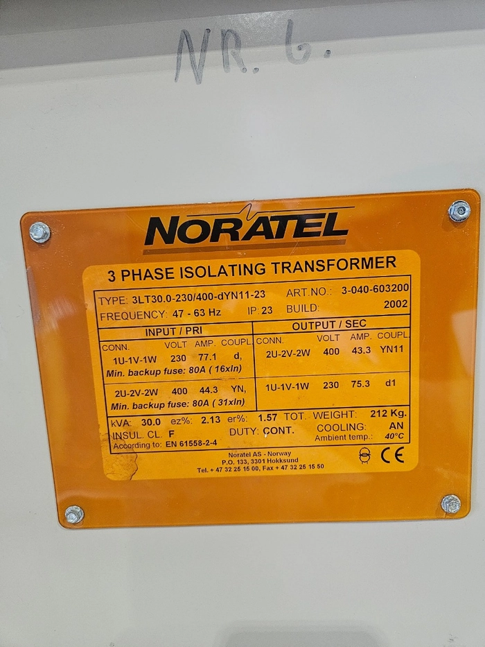 3-040-603200B / 30kVA