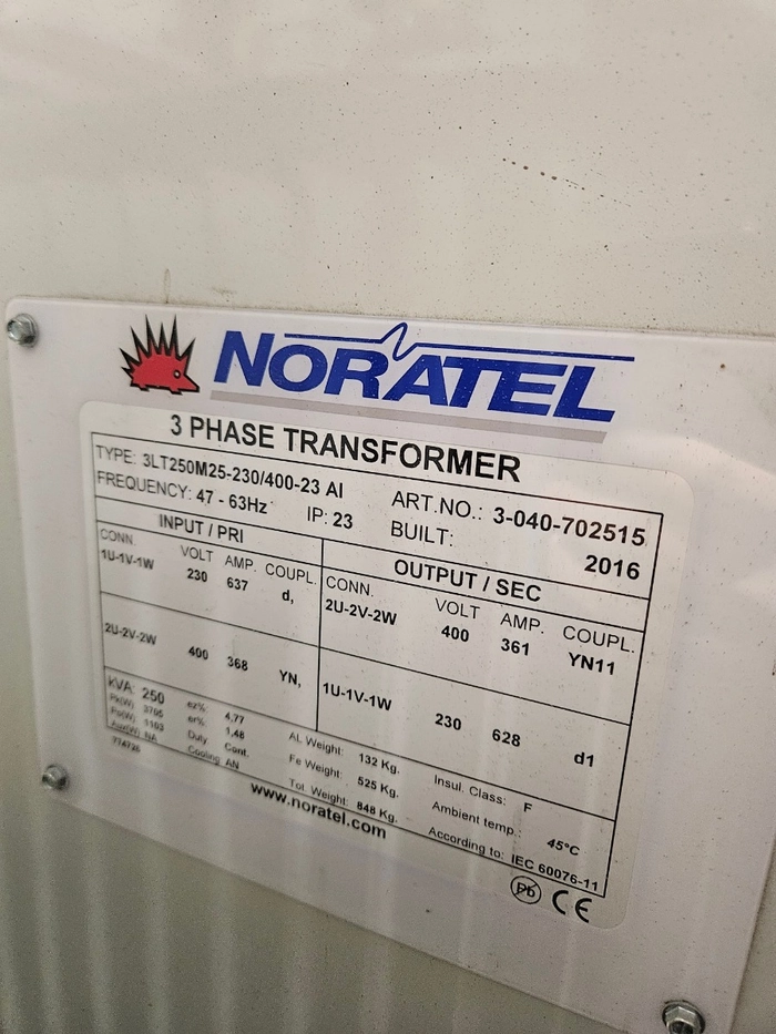 3-040-702515C / 250kVA