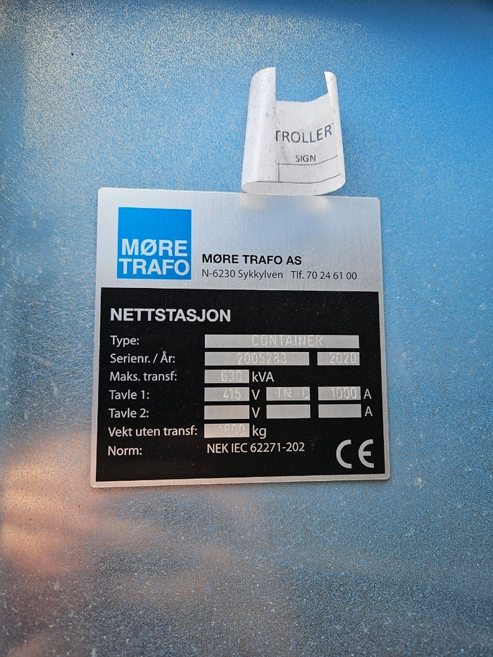 2005283 / Møre Trafo Container