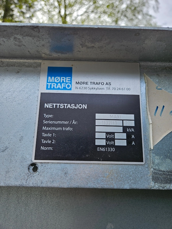 1102113 / Møre Trafo Maxi